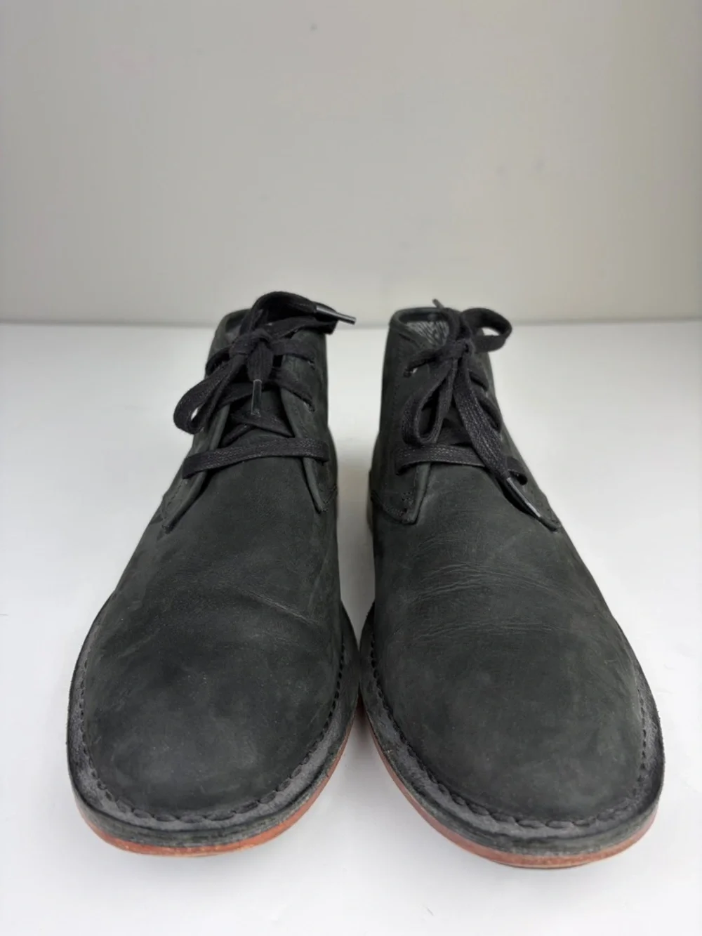 Sebago Halyard Chukka Boots Black Nubuck Leather Men’s Size 9‎
